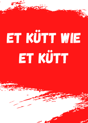 Et kütt wie et kütt Kölsches Grundgesetz Postkarte online
