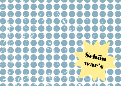 Schön war's - Postkarte jetzt online verschicken