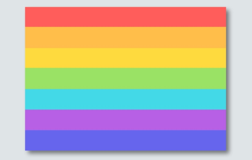Postkarte "Rainbow" Regenbogen