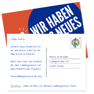 EchtPost - Postkarten für Marketing