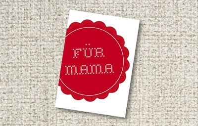 Postkarte "Für Mama" zu Muttertag verschicken