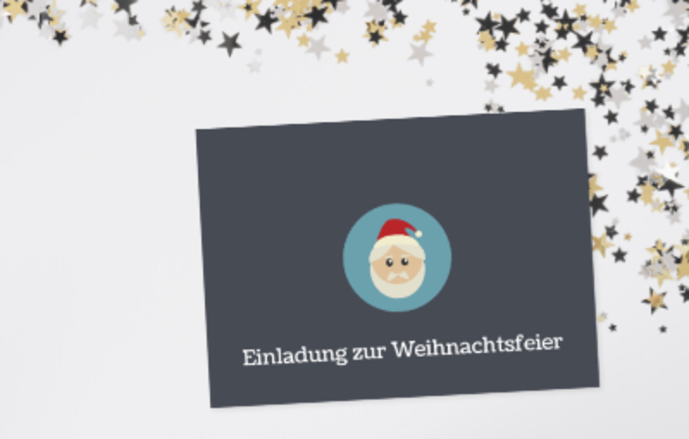 Einladung zur Weihnachtsfeier verschicken