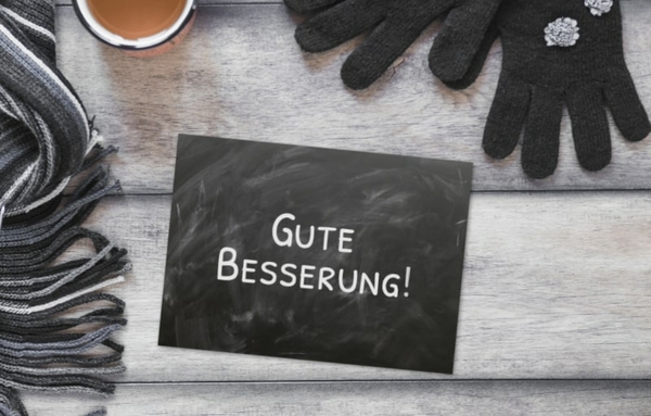 Gute Besserung Karte