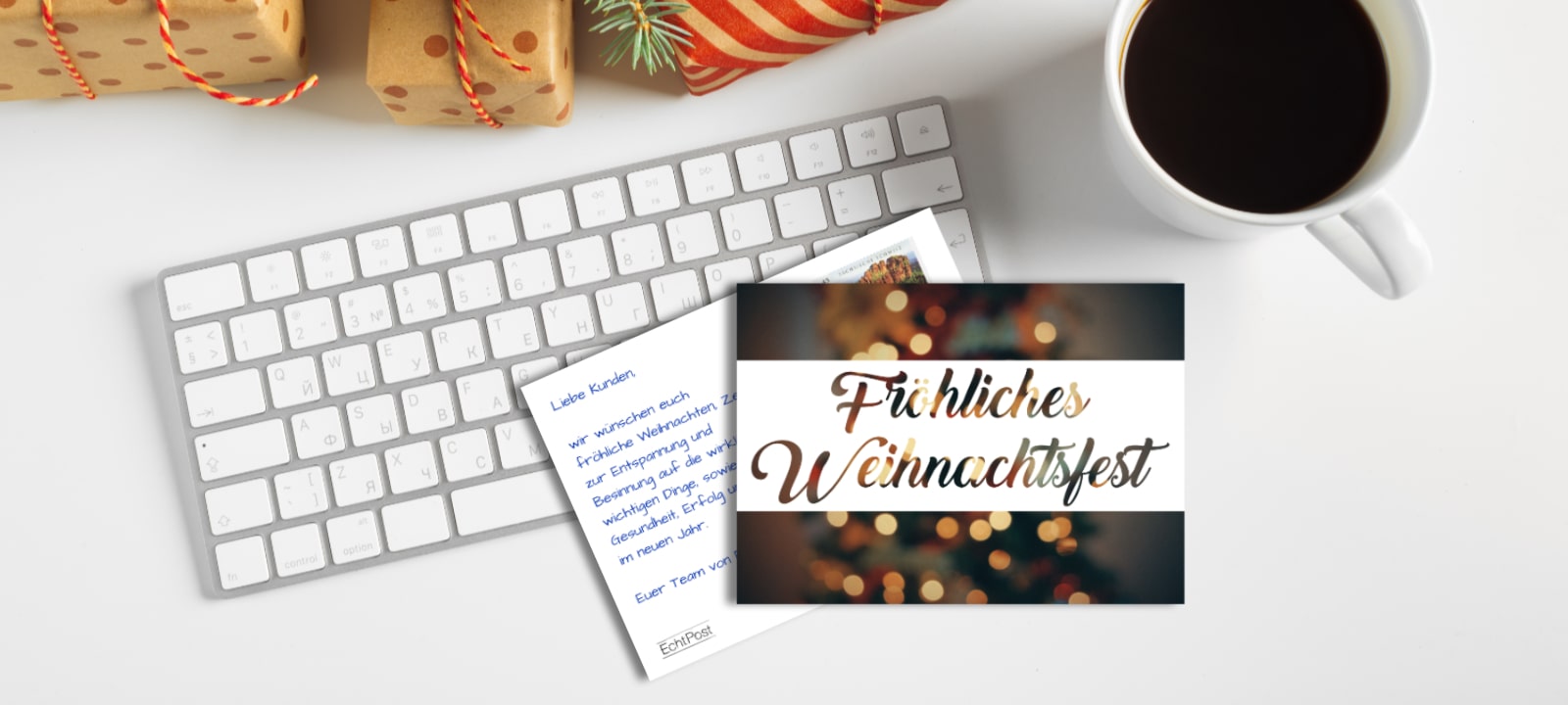 Weihnachtsmailing an Kunden verschicken