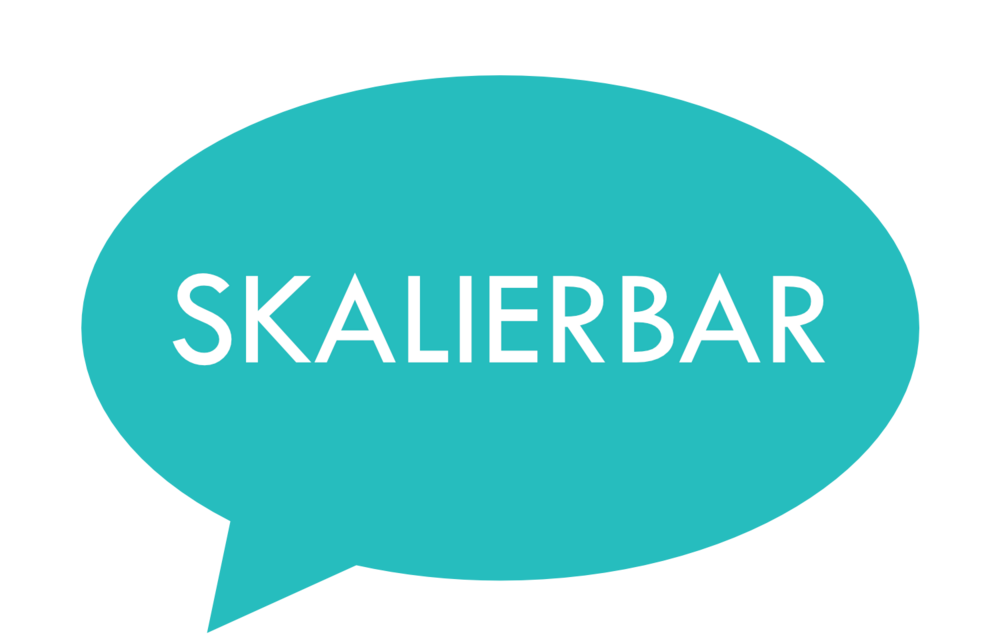 Sprechblase skalierbar