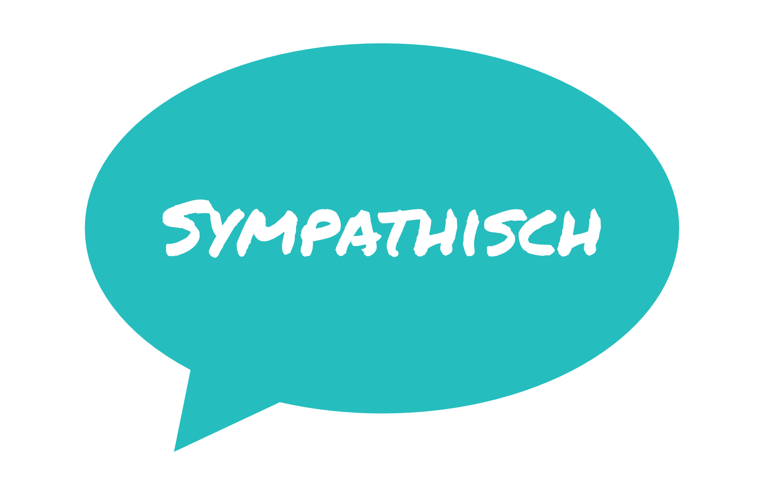 Sprechblase sympathisch