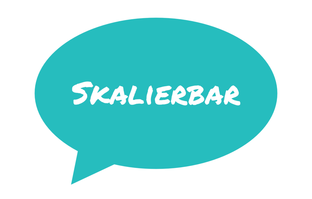 Sprechblase Skalierbar