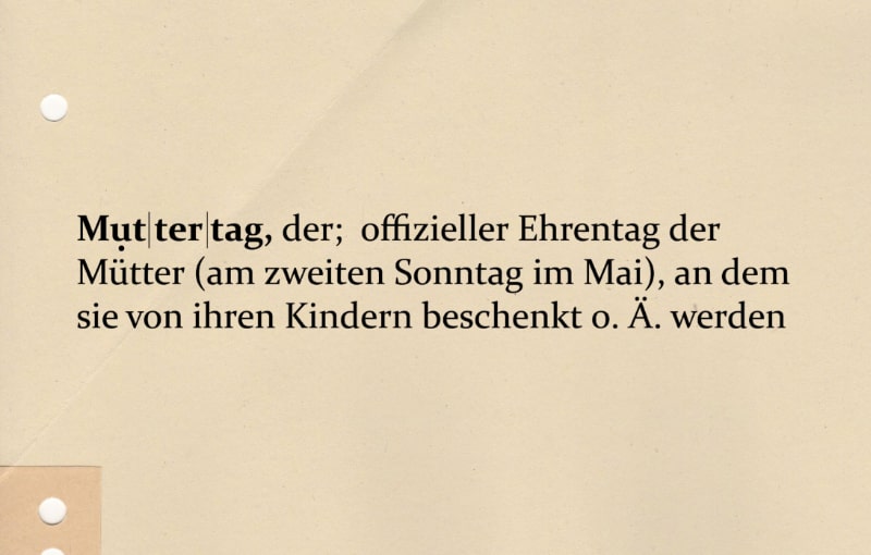 Muttertag Bräuche Muttertagsgrüße Muttertagskarte