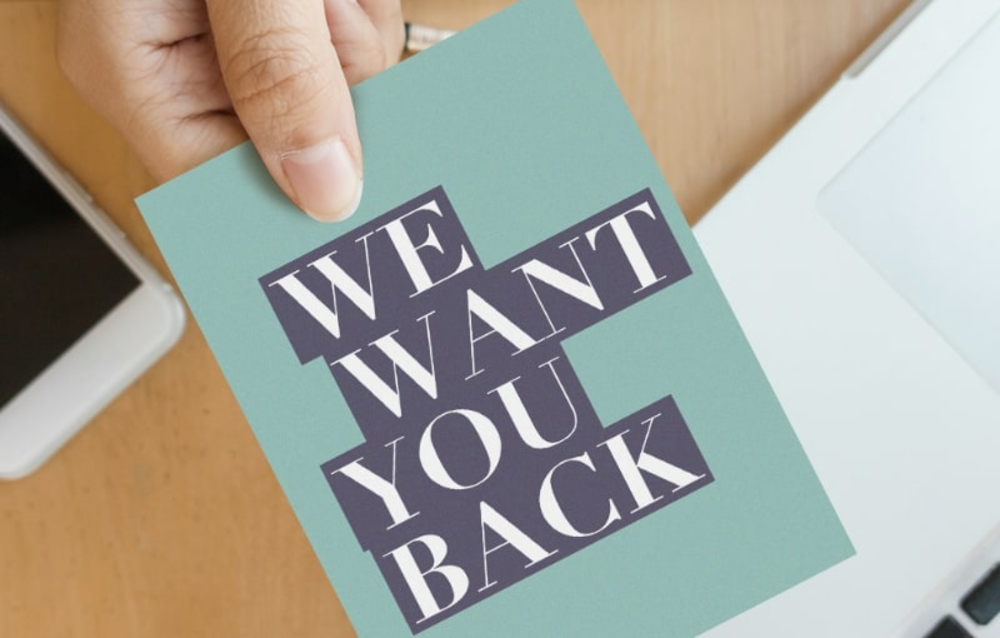 Kundenrückgewinnung: We want you back