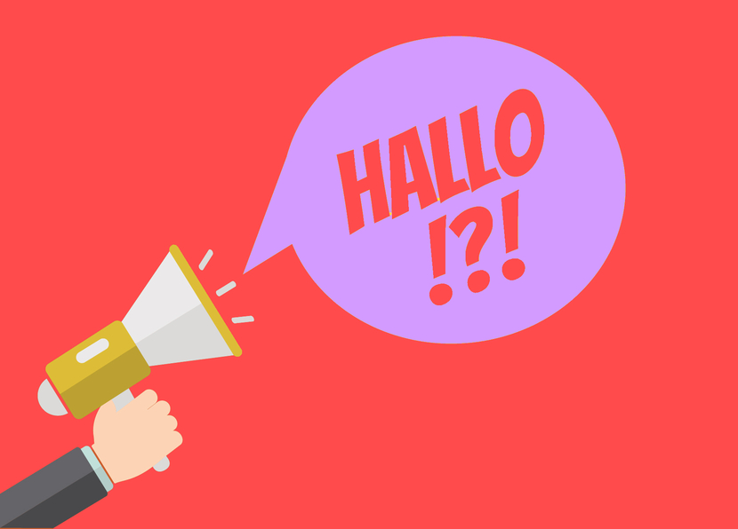 Hallo Megafon - Postkarte online verschicken