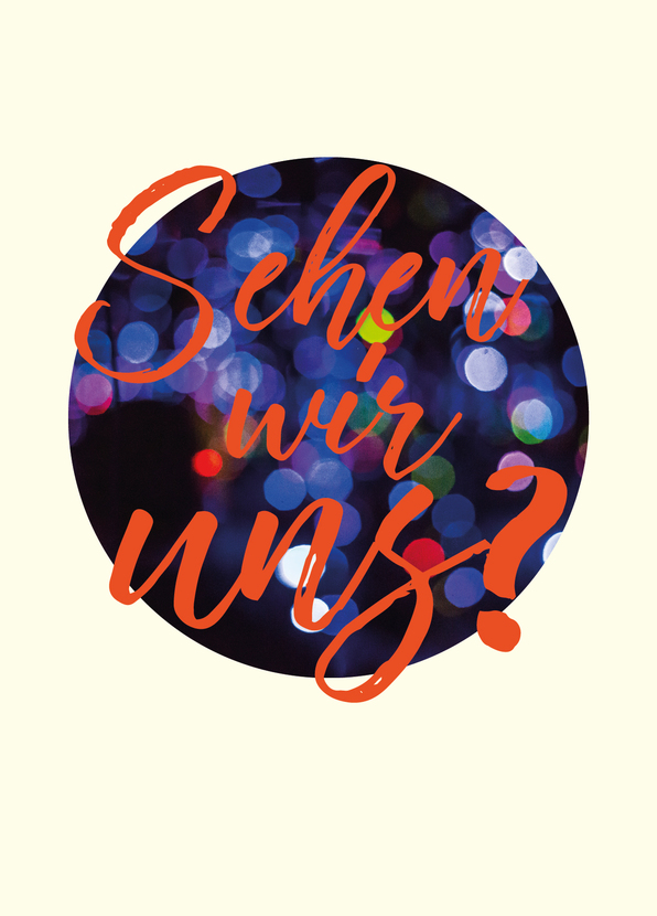 Sehen wir uns? - Postkarte jetzt online verschicken