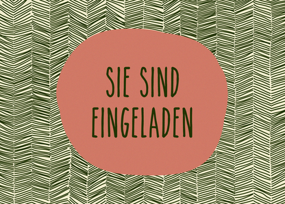 Sie sind eingeladen - Postkarte jetzt online verschicken