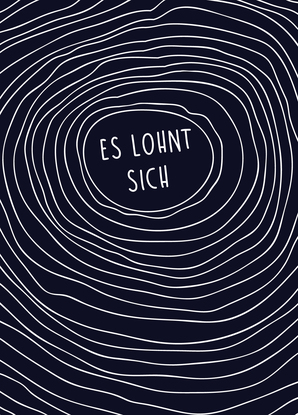 Es lohnt sich - Postkarte jetzt online verschicken