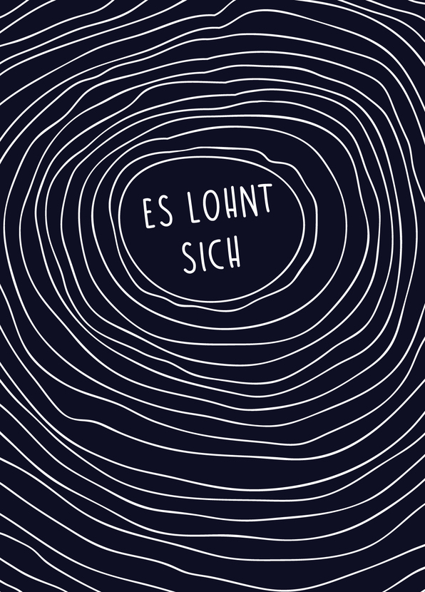 Es lohnt sich - Postkarte jetzt online verschicken