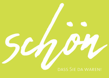 Postkarte Schön, dass Sie da waren jetzt verschicken