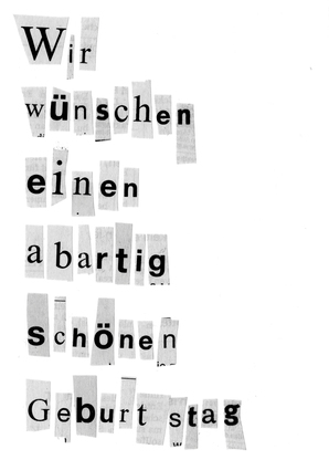 Wir wünschen einen abartig schönen Geburtstag - Postkarte versenden