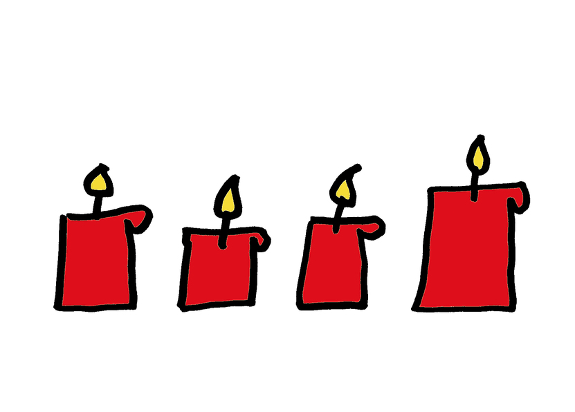 4. Advent - Postkarte jetzt online verschicken