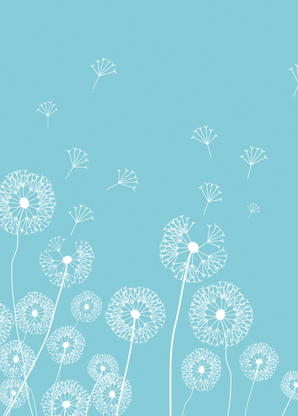 Pusteblumen - Postkarte jetzt online verschicken
