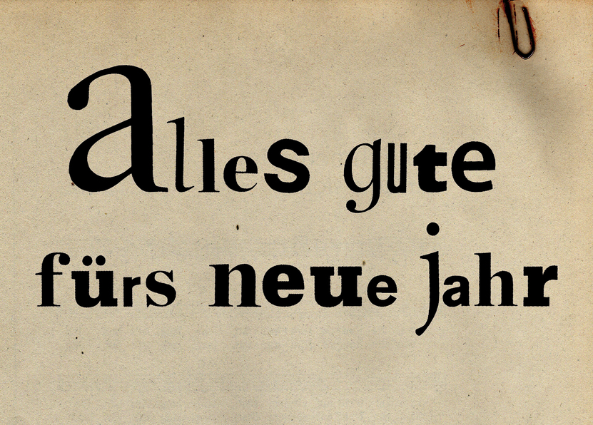 Alles Gute fürs neue Jahr - Postkarte jetzt online verschicken