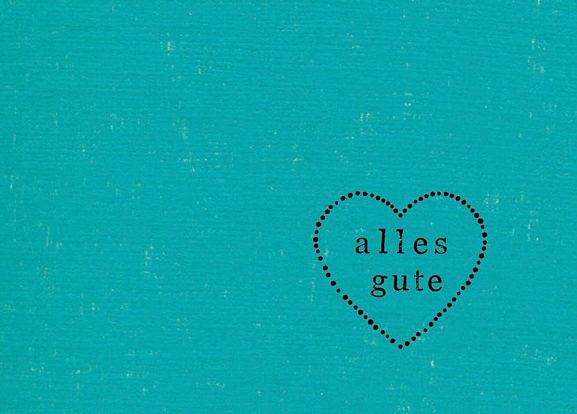 Alles Gute Herz - Postkarte jetzt online verschicken