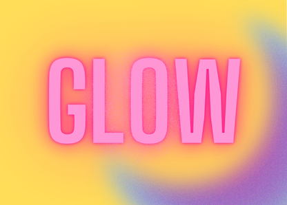 Glow - Postkarte online schreiben und per Post verschicken