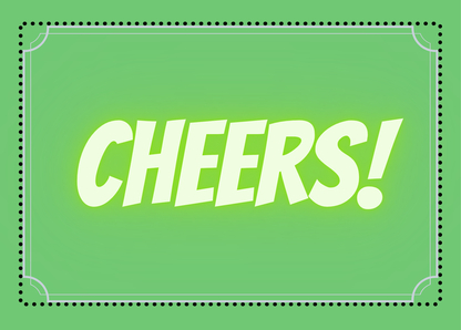 Cheers Postkarte online schreiben und per Post verschicken