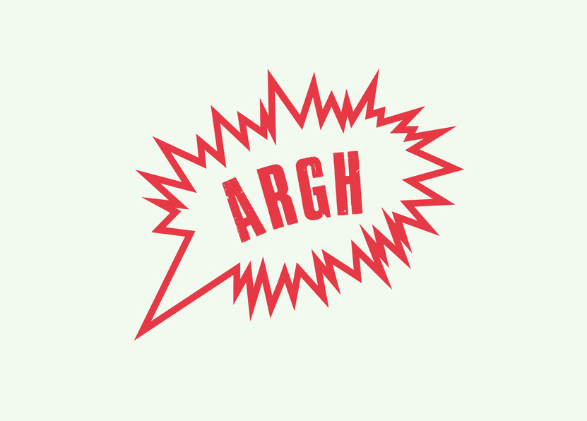 Argh - Postkarte jetzt online verschicken