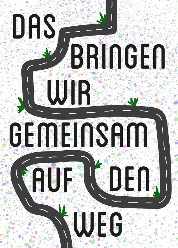 Das bringen wir gemeinsam auf den Weg - Postkarte versenden