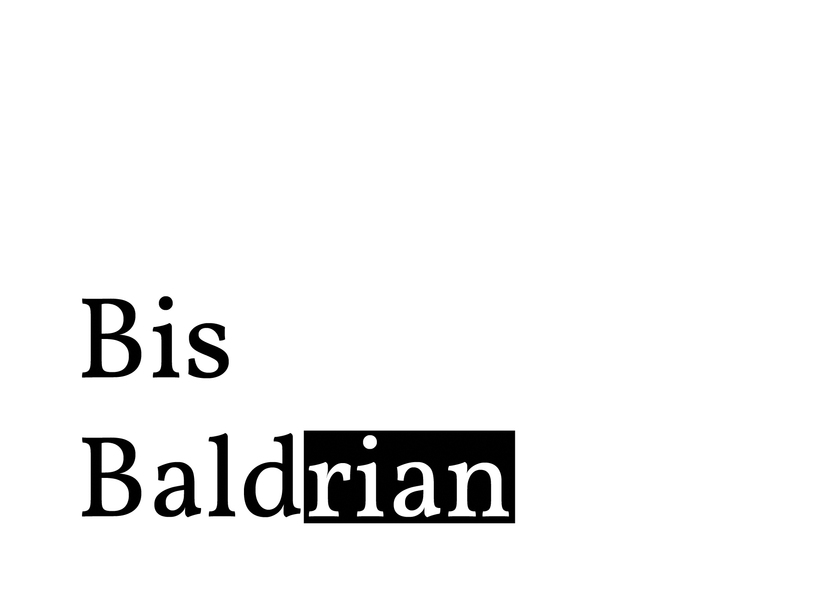 Bis Baldrian - Postkarte jetzt online verschicken