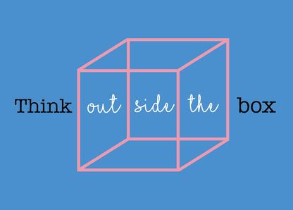 Think outside the box - Postkarte jetzt online verschicken