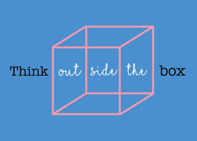 Think outside the box - Postkarte jetzt online verschicken