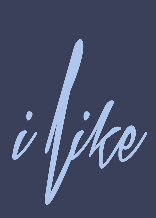 i like - Postkarte jetzt online verschicken