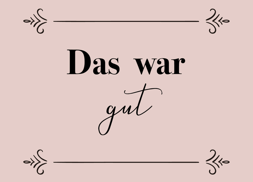 Das war gut - Postkarte jetzt online verschicken