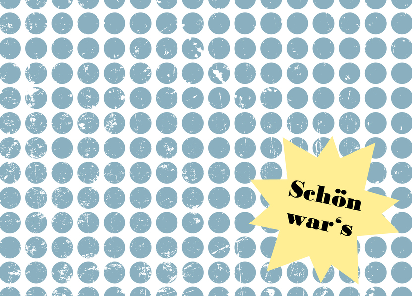 Schön war's - Postkarte jetzt online verschicken