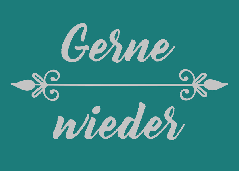 Gerne wieder - Postkarte jetzt online verschicken