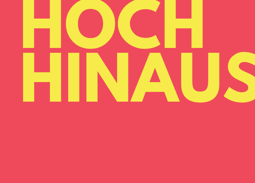 hoch hinaus - Postkarte online schreiben, per Post versenden