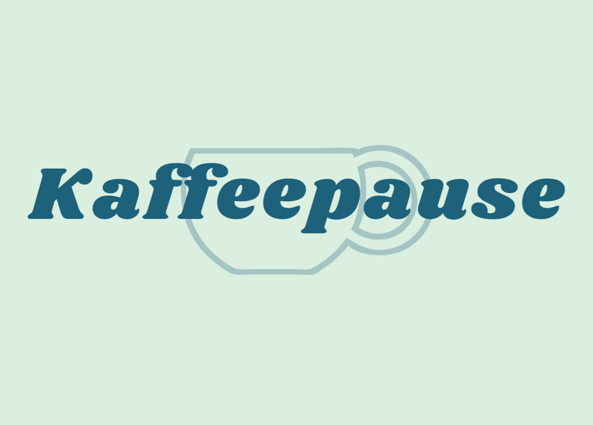 Kaffeepause Postkarte online schreiben per Post versenden