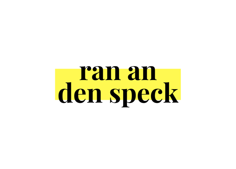 ran an den speck - Postkarte online verschicken