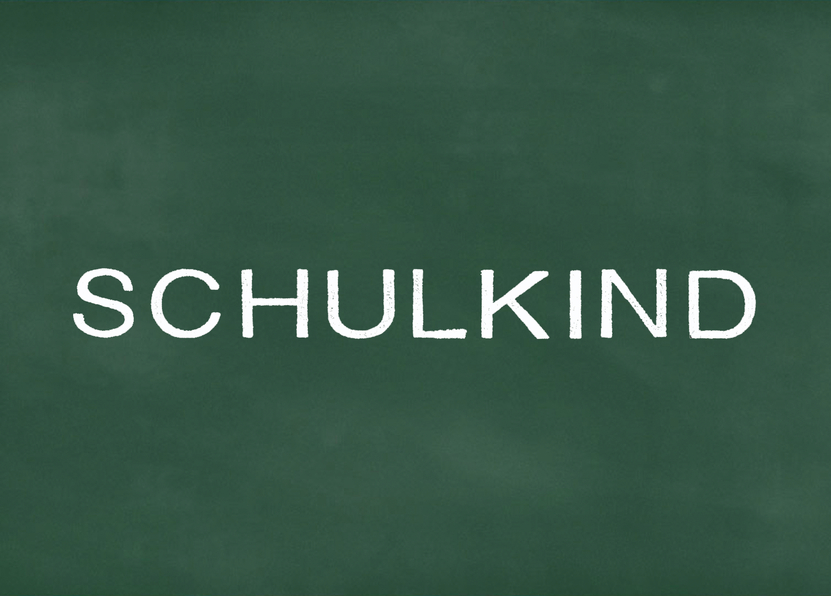 Schulkind - Postkarte zur Einschulung verschicken