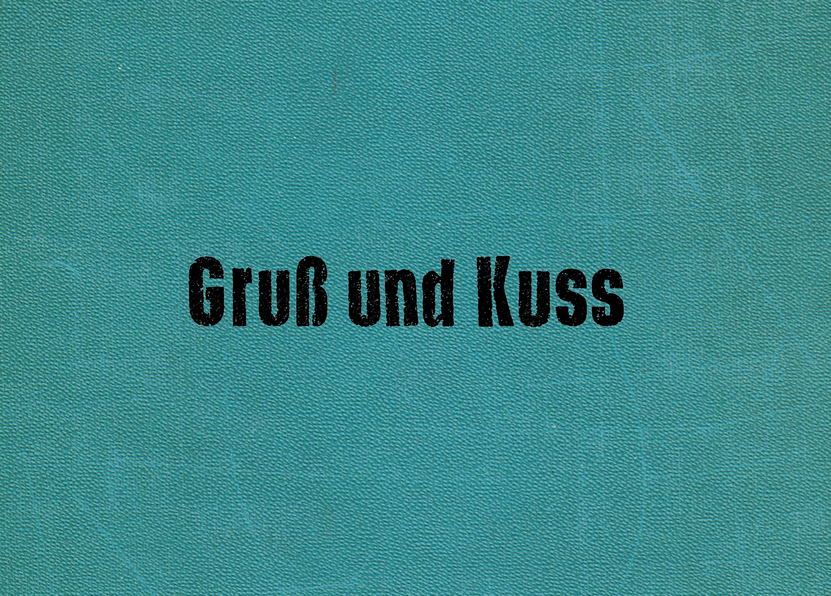 Gruß und Kuss - Postkarte versenden