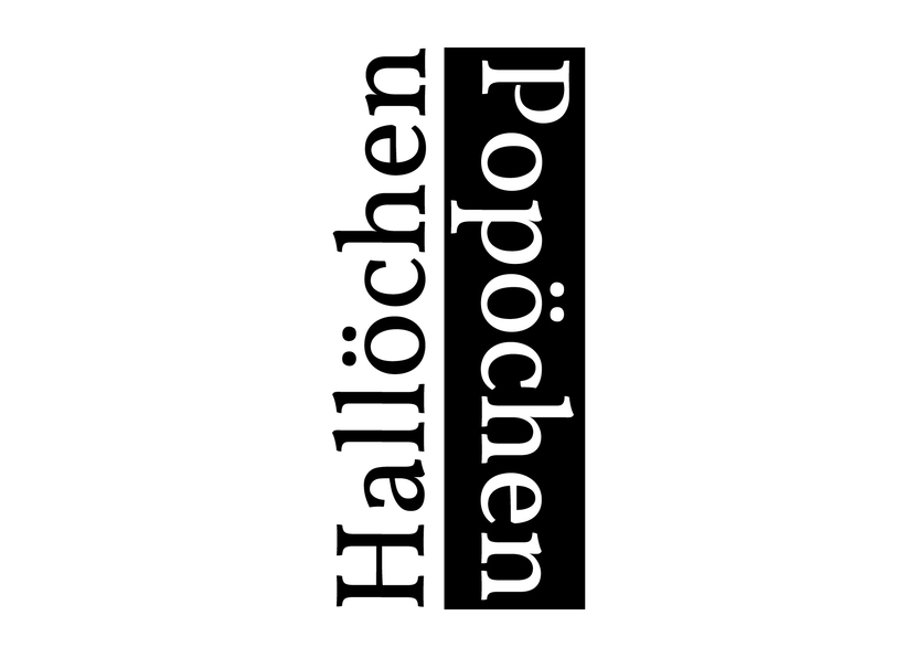 Hallöchen Popöchen - Postkarte jetzt online verschicken