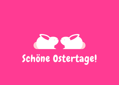 Schöne Ostertage - Osterkarte online schreiben