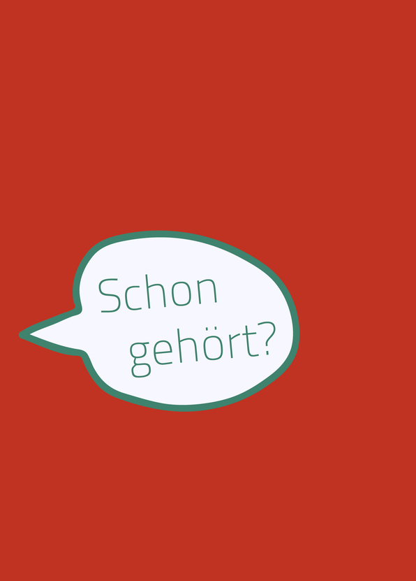 Schon gehört? - Jetzt als echte Postkarte verschicken