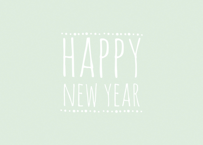 Happy New Year - Postkarte jetzt online verschicken