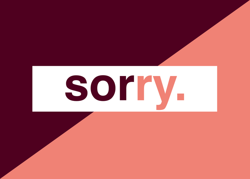 Sorry - Postkarte jetzt online verschicken