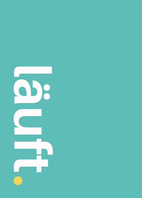 Läuft - Postkarte jetzt online verschicken