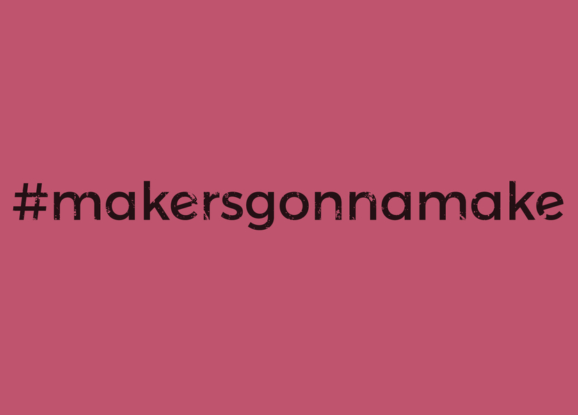 makersgonnamake hashtag - Postkarte jetzt online verschicken
