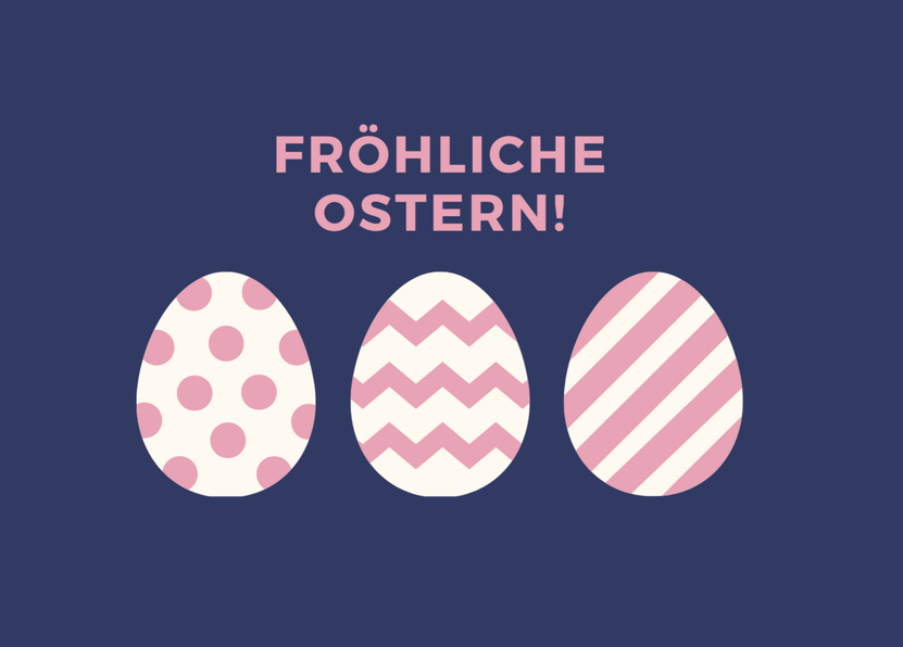 Fröhliche Ostern - Postkarte verschicken