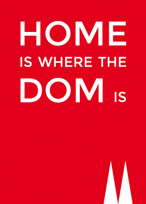 Home is where the dom is - Postkarte jetzt verschicken