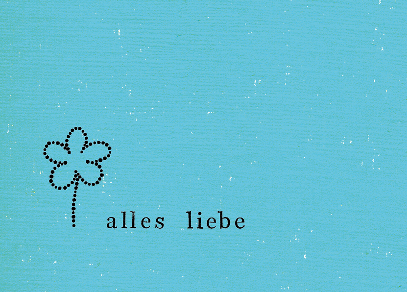 Alles Liebe Blume - Postkarte jetzt online verschicken